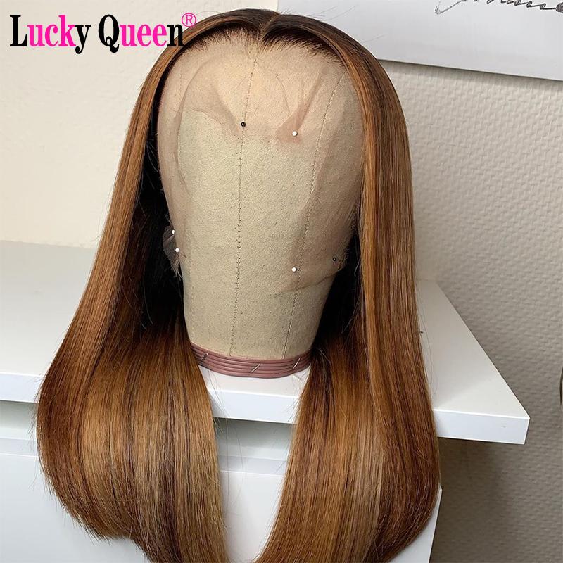 Lucky Queen Short Bob Lace Front Wigs #30 Color Bob Wig 13x4 Lace Front Wigs Pre Plucked 150% Density Remy Human Hair, Natural color
Lucky Queen Short Bob Lace Front Wigs #30 Color Bob Wig 13x4 Lace Front Wigs Pre Plucked 150% Density Remy Human Hair, Natural color