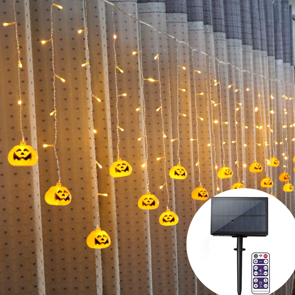 2021 New 3.5m Solar Powered String Led Pumpkin Curtain Lights for Outdoor Patio Garden Gate Halloween Decor 4kq1
2021 New 3.5m Solar Powered String Led Pumpkin Curtain Lights for Outdoor Patio Garden Gate Halloween Decor 4kq1