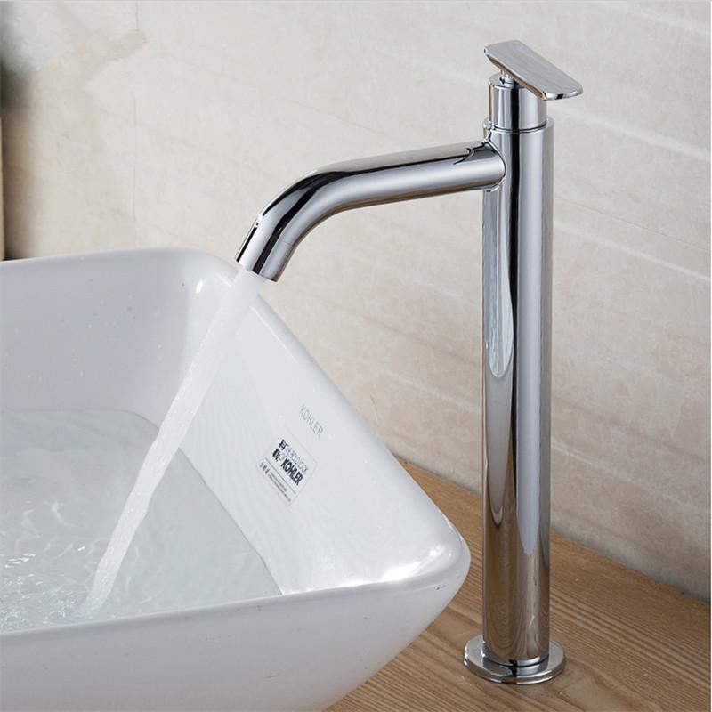 Basin Faucets Single Cold Sink Tap Bathroom Chrome Brass Deck Mounted Single Handle Hole Lavatory Faucet Free Shipping
Basin Faucets Single Cold Sink Tap Bathroom Chrome Brass Deck Mounted Single Handle Hole Lavatory Faucet Free Shipping