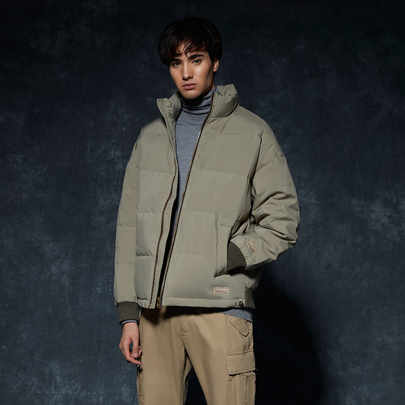 SingleRoad Mens Down Jacket Men Winter Jacket Coat Fashion Solid Windproof Oversized Hip Hop Streetwear Casual Jackets Men 201120