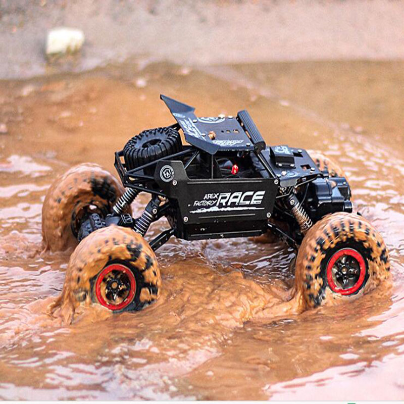 1.3KG 4CH 4WD Rock Crawlers 4x4 Driving Car Double Motors Drive Bigfoot Car Remote Control Car Model Off-Road Vehicle Toy
1.3KG 4CH 4WD Rock Crawlers 4x4 Driving Car Double Motors Drive Bigfoot Car Remote Control Car Model Off-Road Vehicle Toy