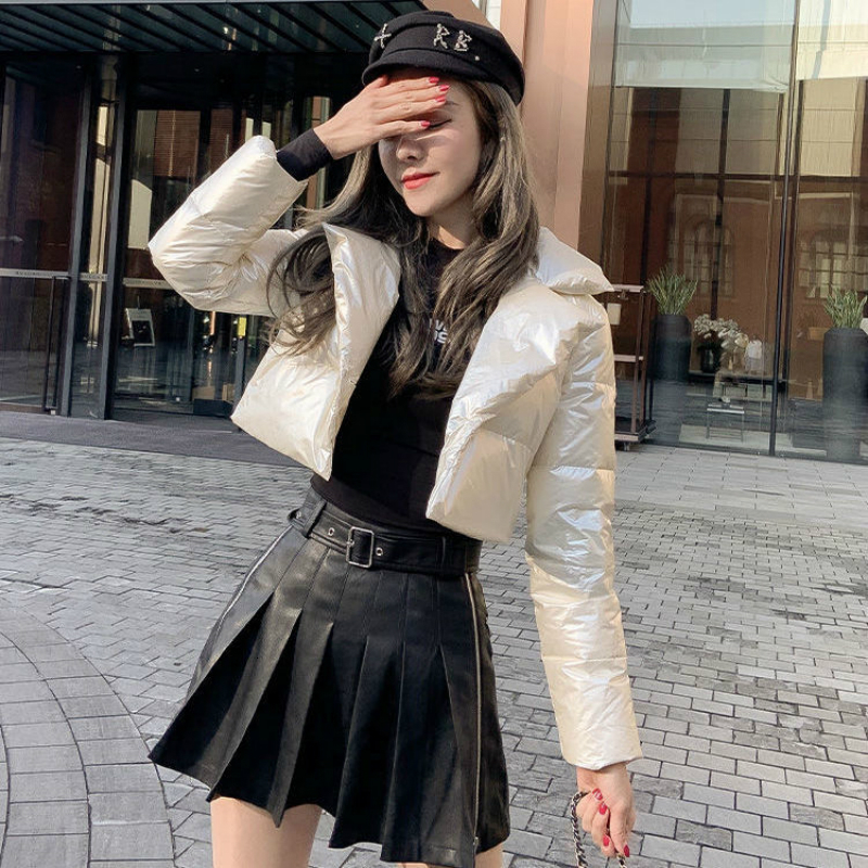 2021 New Inverno Feminino Curto Quente Parkas Brilhante Algodo Acolchoado Jaqueta Iffk, White
2021 New Inverno Feminino Curto Quente Parkas Brilhante Algodo Acolchoado Jaqueta Iffk, White
