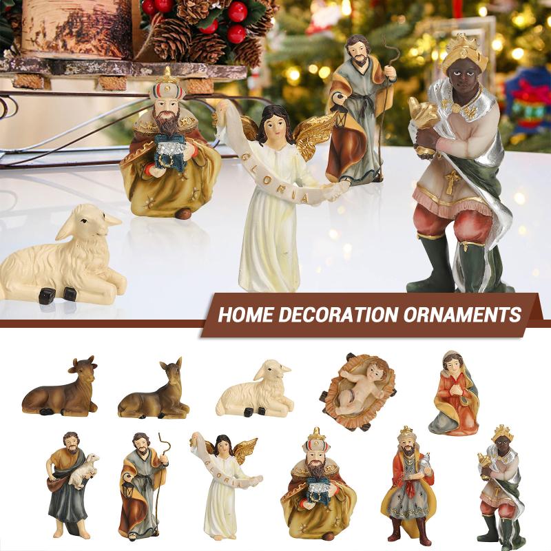 2020 Resin Crafts Cartoon Character Statue Christmas Gift Decoration 11 Sets Exquisite Christmas Desktop Decoration#30 
2020 Resin Crafts Cartoon Character Statue Christmas Gift Decoration 11 Sets Exquisite Christmas Desktop Decoration#30