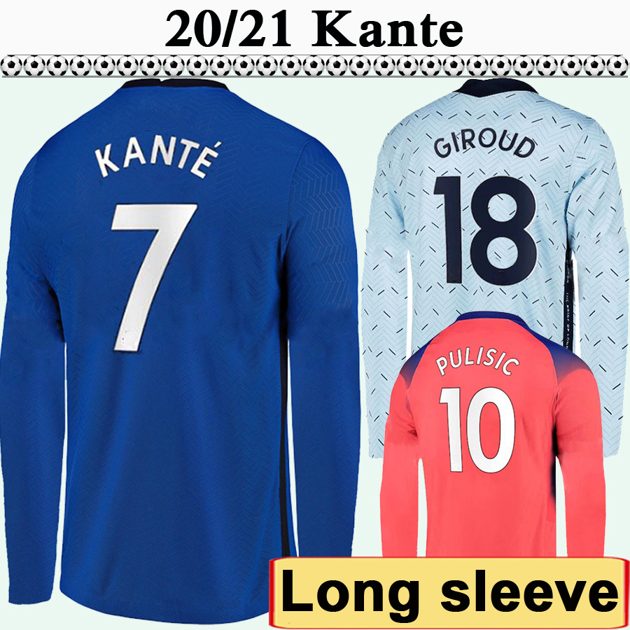 20 21 GIROUD KANTE Long Sleeve Mens Soccer Jerseys ZIYECH KOVACIC PULISIC Home Bule Away 3rd Football Shirts MORATA JORGINHO Uniforms, Cx605 2021 3rd premie. leagu. patch
20 21 GIROUD KANTE Long Sleeve Mens Soccer Jerseys ZIYECH KOVACIC PULISIC Home Bule Away 3rd Football Shirts MORATA JORGINHO Uniforms, Cx605 2021 3rd premie. leagu. patch