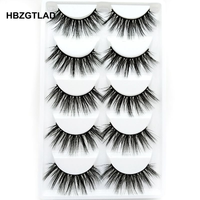 HBZGTLAD NEW 5 pairs Real Mink Fake eyelashes 3D Natural False Eyelashes Mink Lashes Soft Eyelash Extension Makeup Kit Cilios
HBZGTLAD NEW 5 pairs Real Mink Fake eyelashes 3D Natural False Eyelashes Mink Lashes Soft Eyelash Extension Makeup Kit Cilios