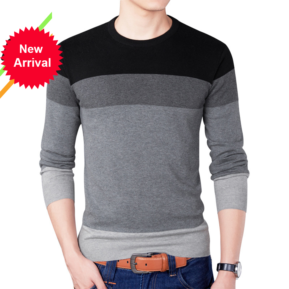 2021 New Casual Men's Sweater O-neck Striped Slim Fit Knittwear Autumn Mens Sweaters Pullovers Men Pull Homme M-3xl 11w6, Xxxl
2021 New Casual Men's Sweater O-neck Striped Slim Fit Knittwear Autumn Mens Sweaters Pullovers Men Pull Homme M-3xl 11w6, Xxxl