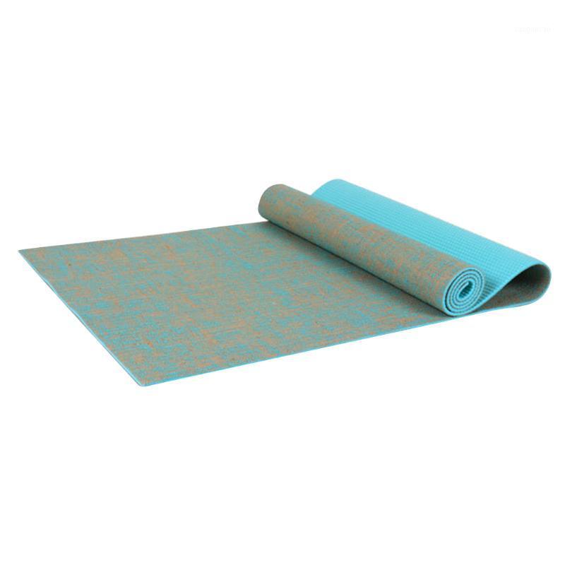 183 X 61cm 6mm Thickness Tasteless Non-slip Linen Yoga Mat Body Building Exercise Pilates Pad THJ991, Blue
183 X 61cm 6mm Thickness Tasteless Non-slip Linen Yoga Mat Body Building Exercise Pilates Pad THJ991, Blue