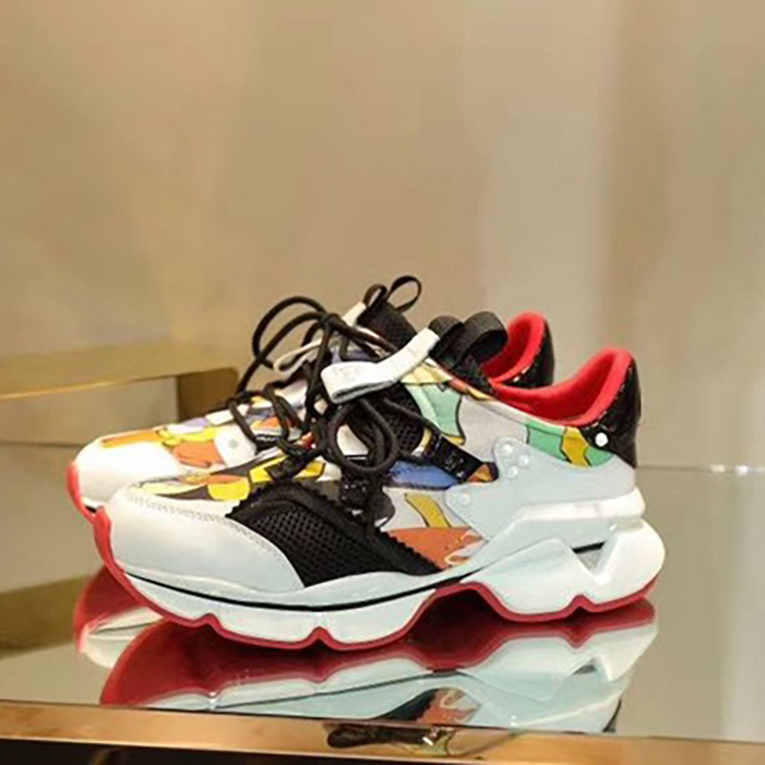 2021 new Red Bottom Sneaker show style Mens Arrival Krystal Spike Shoes Women Rivet Spiky red bottom Shoes large size 35-47
2021 new Red Bottom Sneaker show style Mens Arrival Krystal Spike Shoes Women Rivet Spiky red bottom Shoes large size 35-47