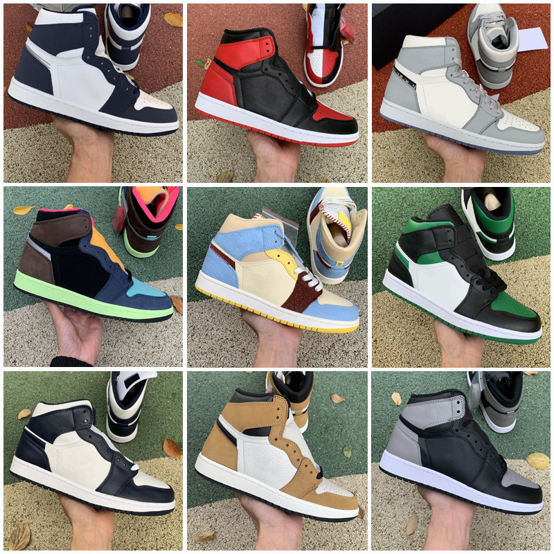 Basketball shoes Jumpman 1 Pine Green 1s Bloodline Men Sneakers Fearless Obsidian UNC Patent gold black toe top Trainers 36-47, As photo 7
Basketball shoes Jumpman 1 Pine Green 1s Bloodline Men Sneakers Fearless Obsidian UNC Patent gold black toe top Trainers 36-47, As photo 7