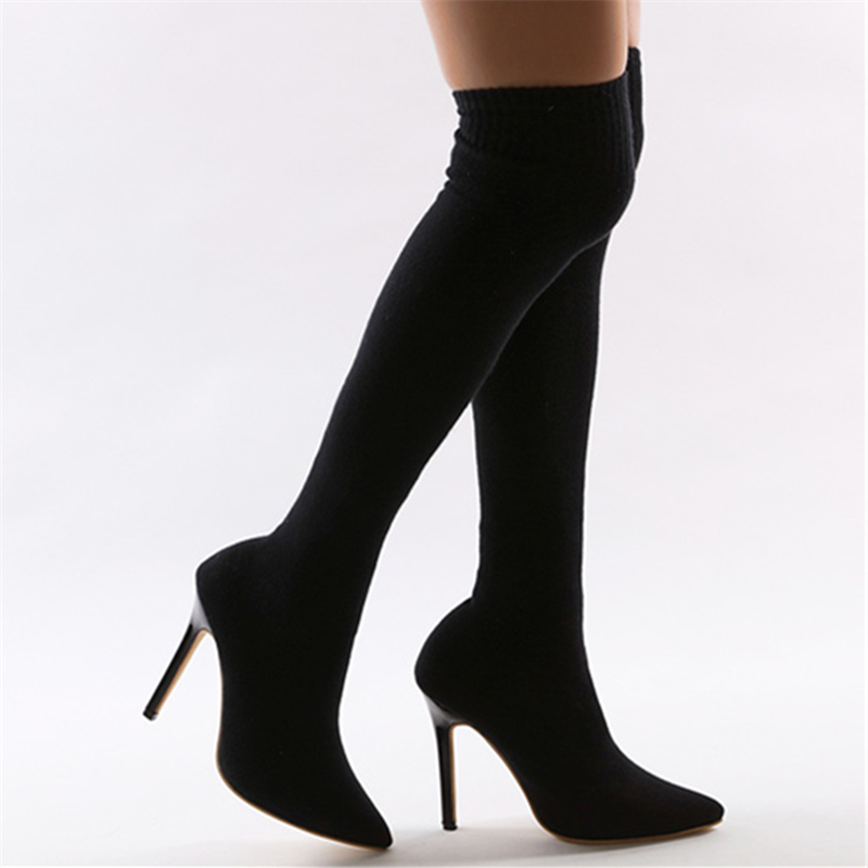 2021 New Winter Female Shoes Woman on Her Knee Thin Sexy Heels Party Boots More Size 35-40 JLV8, Black
2021 New Winter Female Shoes Woman on Her Knee Thin Sexy Heels Party Boots More Size 35-40 JLV8, Black