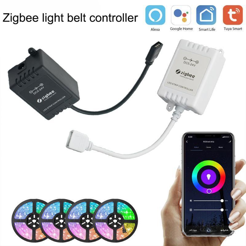Tuya Zigbee Light Decoration Light Belt Set Waterproof APP Smart Control Colorful Luminous LED Strip1
Tuya Zigbee Light Decoration Light Belt Set Waterproof APP Smart Control Colorful Luminous LED Strip1