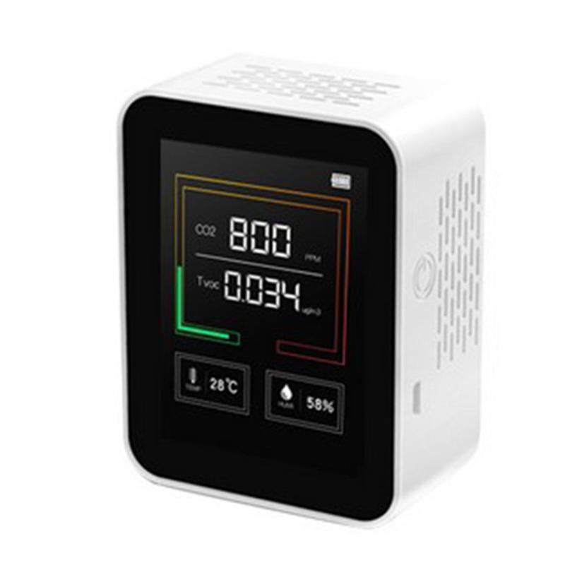 Carbon Dioxide CO2 Detector Gas Concentration Content Color Sn Ligent Air Tester Air Quality Analyzer CO2 Detector
Carbon Dioxide CO2 Detector Gas Concentration Content Color Sn Ligent Air Tester Air Quality Analyzer CO2 Detector