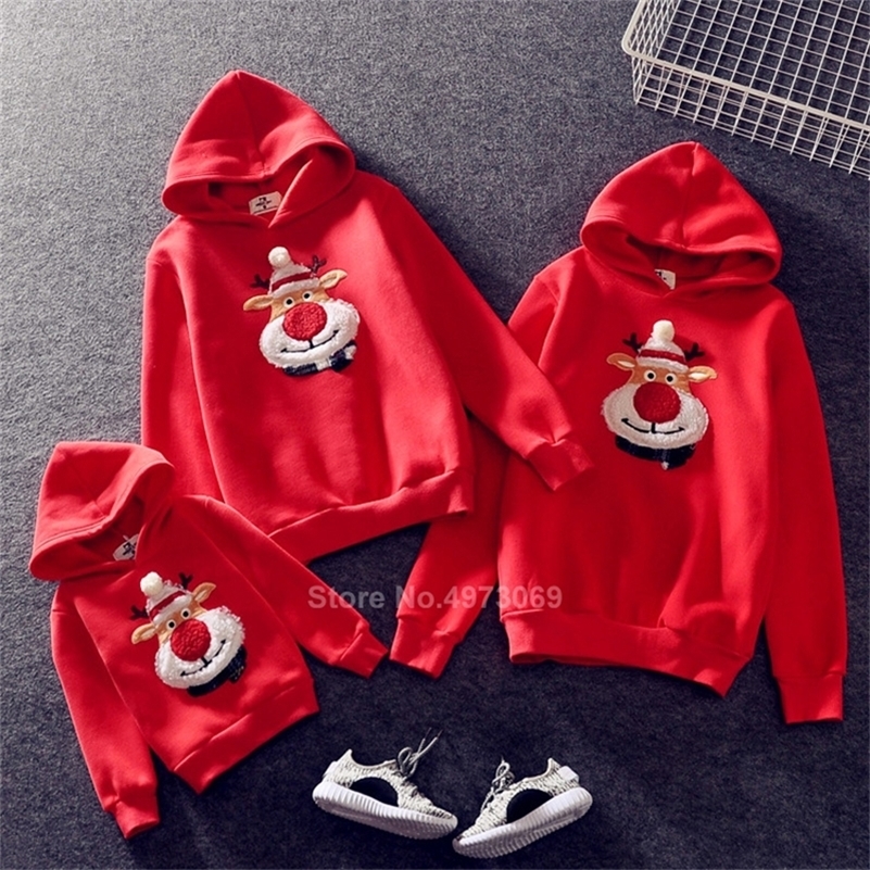 Winter Warm Fur Family Christmas Hoodies Mother Daughter Matching Cartoon 3D Santa Claus Elk Embroidery Kids Hooded Sweater Xmas 201104, Color 5 one piece
Winter Warm Fur Family Christmas Hoodies Mother Daughter Matching Cartoon 3D Santa Claus Elk Embroidery Kids Hooded Sweater Xmas 201104, Color 5 one piece