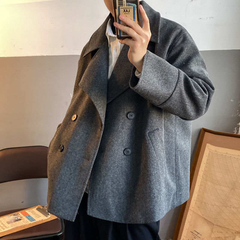 Blouse 2021 Male Autumn Thin New Winter Double Breasted Lapel Jacket Youth JQAX, Black
Blouse 2021 Male Autumn Thin New Winter Double Breasted Lapel Jacket Youth JQAX, Black