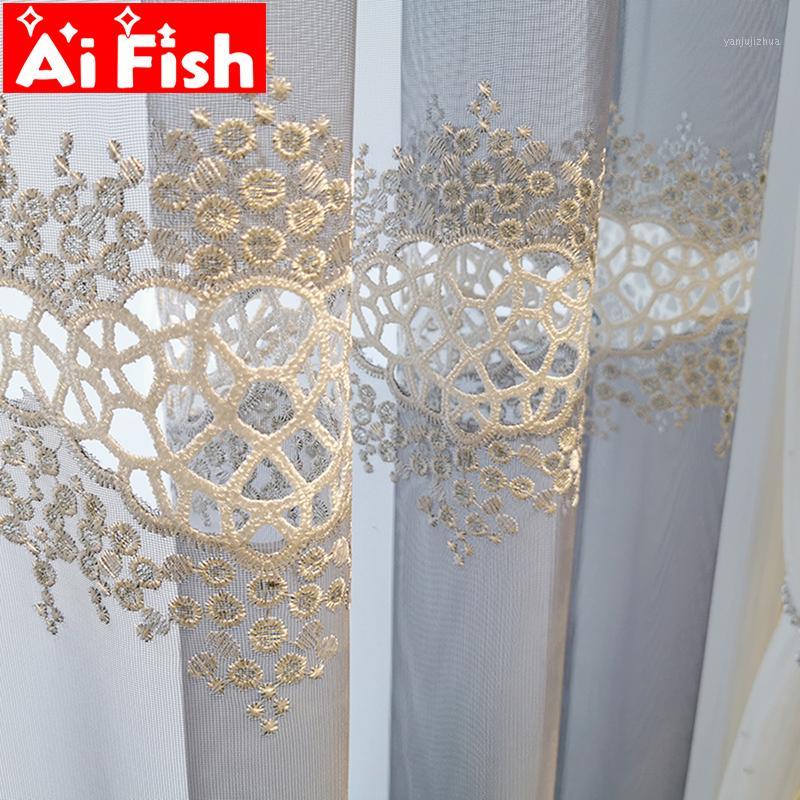 Luxury Gray Hollow Out Embroidery Tulle Curtains for Living Room White Flowers Lace Bottom Window Drapes for Bedroom MY489#301, White tulle
Luxury Gray Hollow Out Embroidery Tulle Curtains for Living Room White Flowers Lace Bottom Window Drapes for Bedroom MY489#301, White tulle