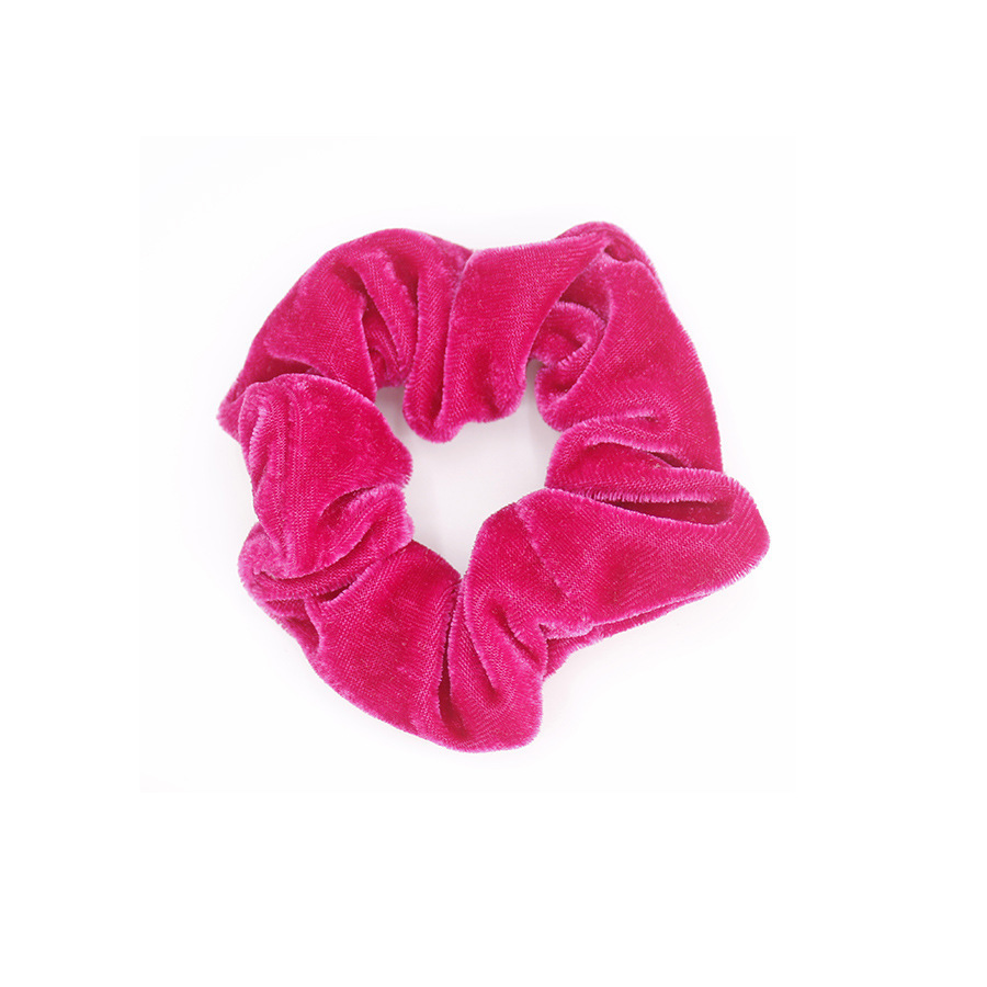 20/40 Pcs/Set Vintage Hair Scrunchies Stretchy Velvet Scrunchie Pack Women Elastic Hair Bands Girl Headwear Rubber Hair Ties LJ200921