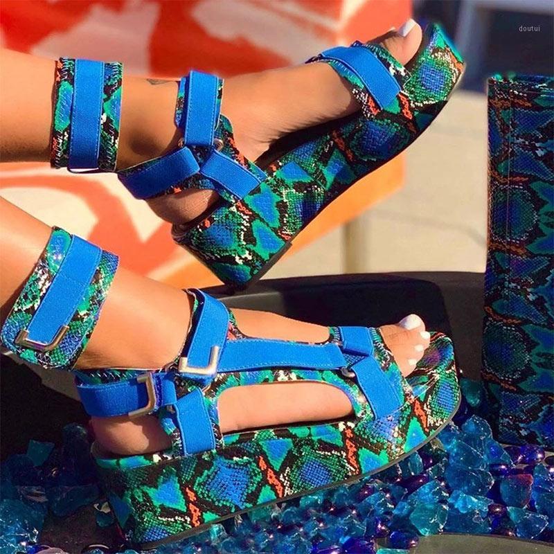 Women Camouflage Wedges Platform Sandals Female Hook Loop Print Snakeskin Ladies Shoes Summer Casual Plus Size Woman 20201, Blue
Women Camouflage Wedges Platform Sandals Female Hook Loop Print Snakeskin Ladies Shoes Summer Casual Plus Size Woman 20201, Blue