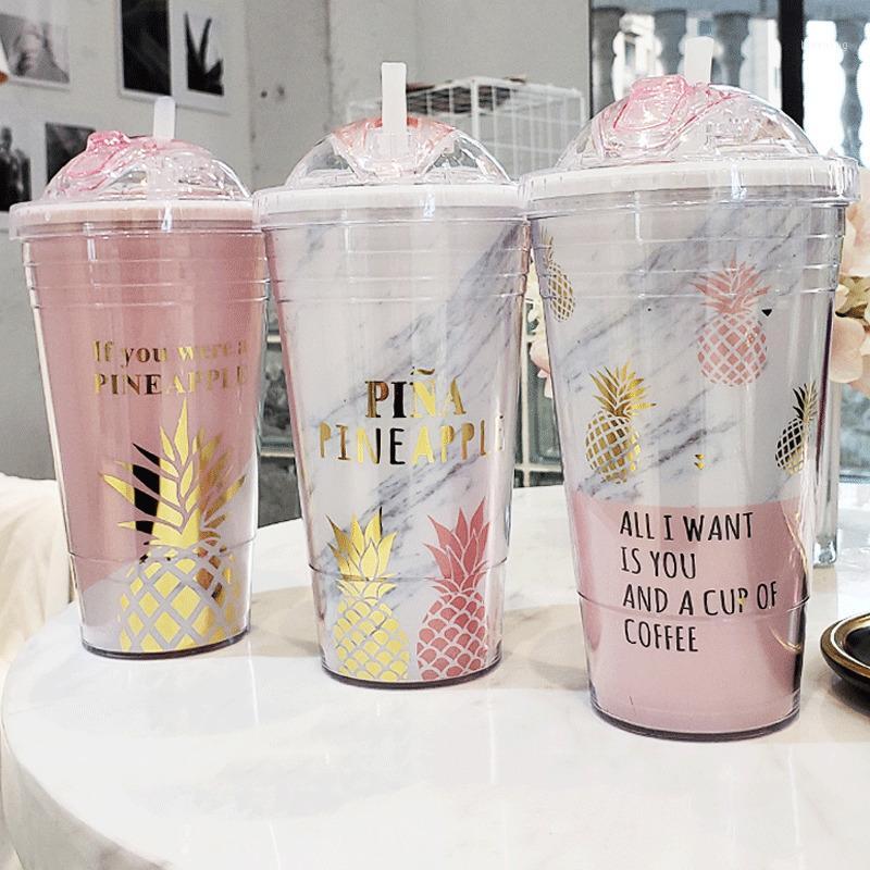 Pink Pineapple Coffee Mugs BPA Free Plastic Water Bottle Travel Mug Portable Milk Juice Cup With Straw Drinkware 420ML 1pc1
Pink Pineapple Coffee Mugs BPA Free Plastic Water Bottle Travel Mug Portable Milk Juice Cup With Straw Drinkware 420ML 1pc1
