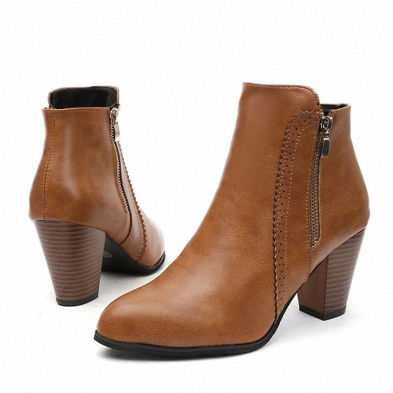2020 Autumn Early Winter Shoes Women High Heels Boots Fashion Ladies Ankle Boots Casual Woman Square Heel 8cm A2688 #DK5U, Beige
2020 Autumn Early Winter Shoes Women High Heels Boots Fashion Ladies Ankle Boots Casual Woman Square Heel 8cm A2688 #DK5U, Beige