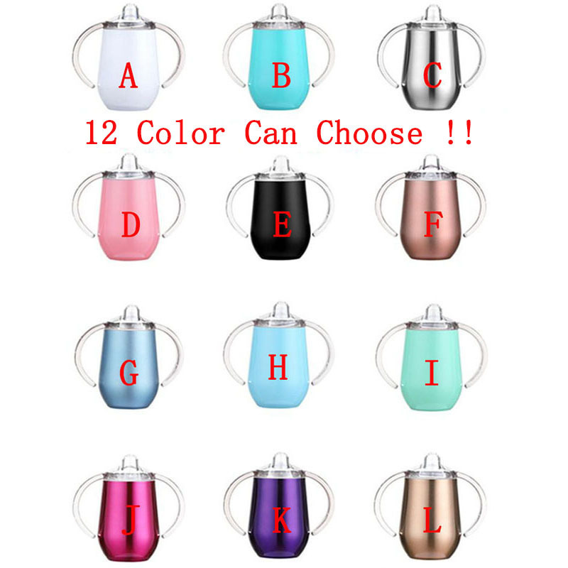 Wholesale Sippy Cup 10oz Pacifier Baby Bottle With Handle Stainless Steel Tumbler Insulated Water Bottle For Kids Drinkware LJ201218
Wholesale Sippy Cup 10oz Pacifier Baby Bottle With Handle Stainless Steel Tumbler Insulated Water Bottle For Kids Drinkware LJ201218