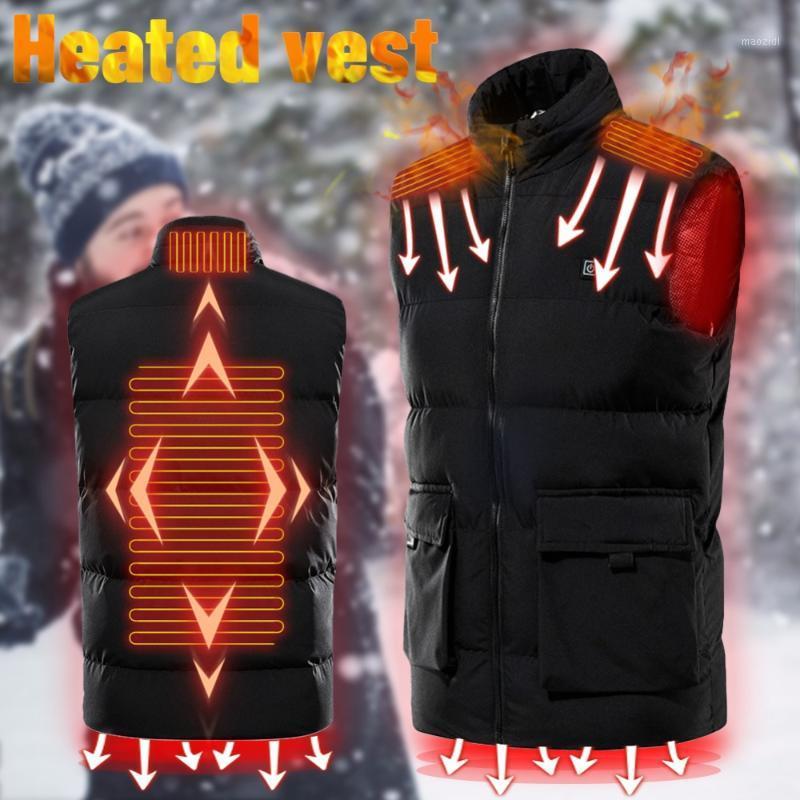 Men Heated Vest USB Electric Heating Jacket Cotton collar Heating Vest winter warm outdoor man infrared tactical Jacket1, Gray
Men Heated Vest USB Electric Heating Jacket Cotton collar Heating Vest winter warm outdoor man infrared tactical Jacket1, Gray