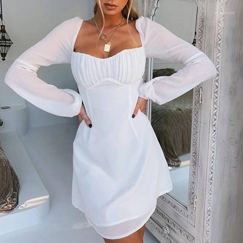 Women 2019 Sexy Hollow Out Black White Dress Female Party Casual Long Mesh Sleeve Mini Loose Dresses Autumn New Vestidos1
Women 2019 Sexy Hollow Out Black White Dress Female Party Casual Long Mesh Sleeve Mini Loose Dresses Autumn New Vestidos1