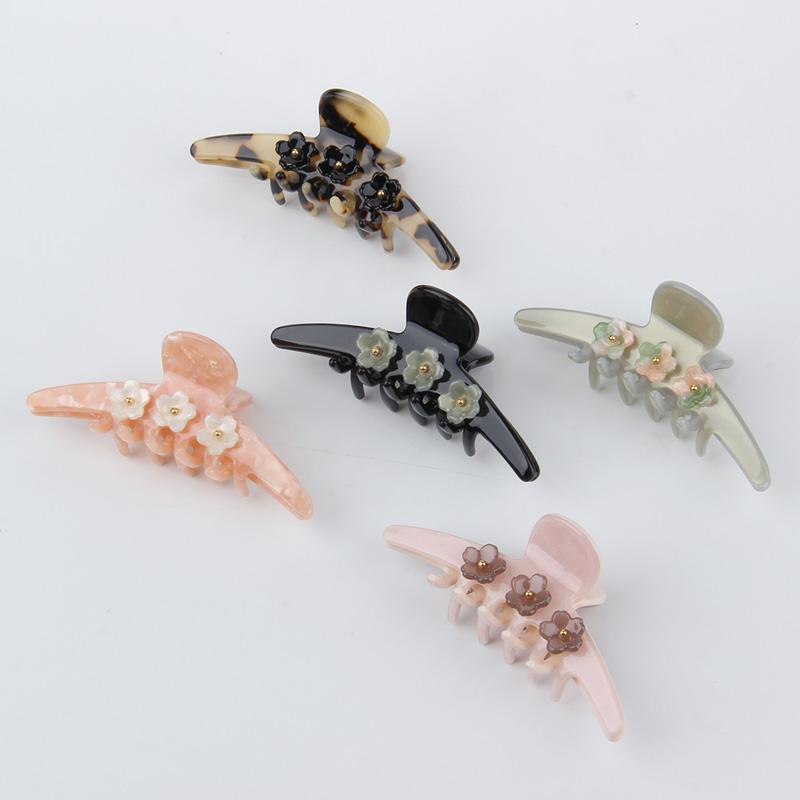 New Korean Style Hair Barrette Flower Hair Clip Women Girls Acetate Elegant Crab Clamp Hairpin Pin Fascinators
New Korean Style Hair Barrette Flower Hair Clip Women Girls Acetate Elegant Crab Clamp Hairpin Pin Fascinators