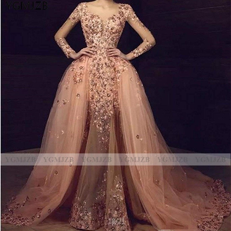 Long Sleeves Prom Dresses Mermaid for Black Girls Flowers Beads with Detachable Train Formal Evening Gowns Plus Size 201113, Orange
Long Sleeves Prom Dresses Mermaid for Black Girls Flowers Beads with Detachable Train Formal Evening Gowns Plus Size 201113, Orange