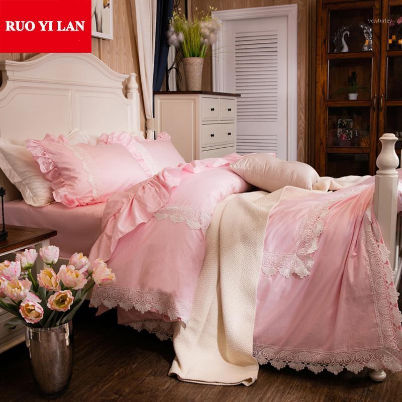 Four-piece Silk Duvet Cover Set Wedding Bedding Set 60S 100% Cotton Quilt Cover Bed Sheet Pillowcase King DHL Free Shippin1, Pink
Four-piece Silk Duvet Cover Set Wedding Bedding Set 60S 100% Cotton Quilt Cover Bed Sheet Pillowcase King DHL Free Shippin1, Pink