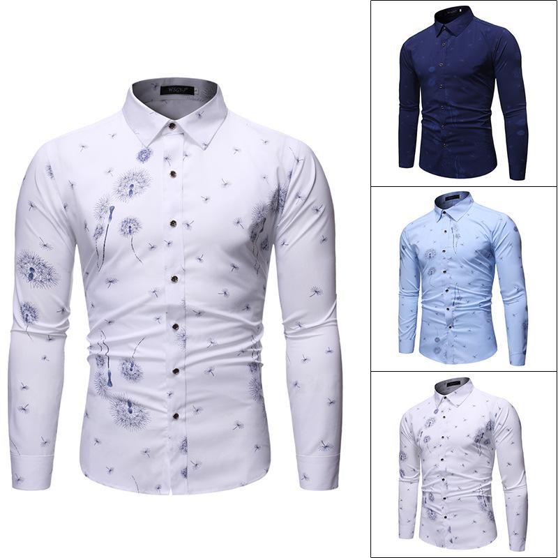 Men's creative brand new fashion personality leisure business long sleeve gilt printed shirt mens dress shirts men shirts, Blue
Men's creative brand new fashion personality leisure business long sleeve gilt printed shirt mens dress shirts men shirts, Blue