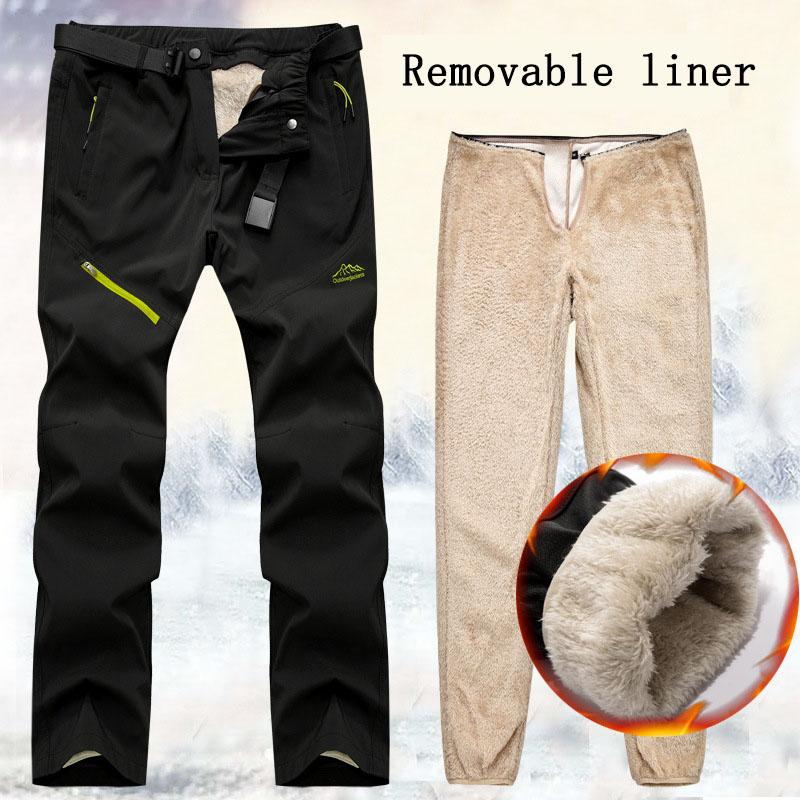 Men's Pants Winter Men Stretch Softshell Breathable Trousers Windproof Waterproof Detachable Hiking Camping Trekking Assault WAP08, Black
Men's Pants Winter Men Stretch Softshell Breathable Trousers Windproof Waterproof Detachable Hiking Camping Trekking Assault WAP08, Black
