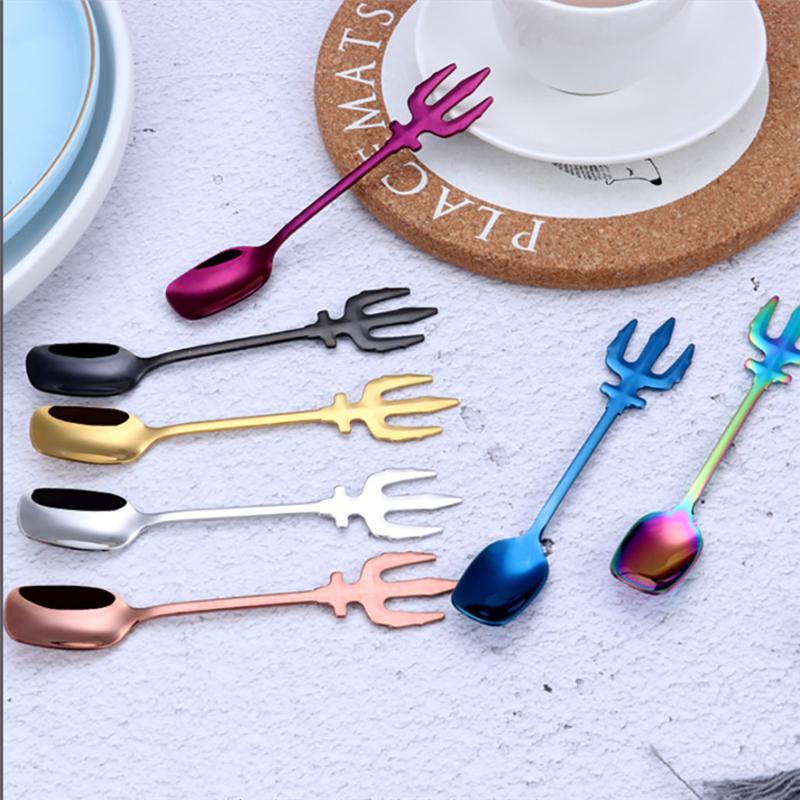 New Coffee Spoons Stainless Steel Spoon Fork Spoons Flatware Ice Cream Drinking Tools Kitchen Gadget Flatware
New Coffee Spoons Stainless Steel Spoon Fork Spoons Flatware Ice Cream Drinking Tools Kitchen Gadget Flatware