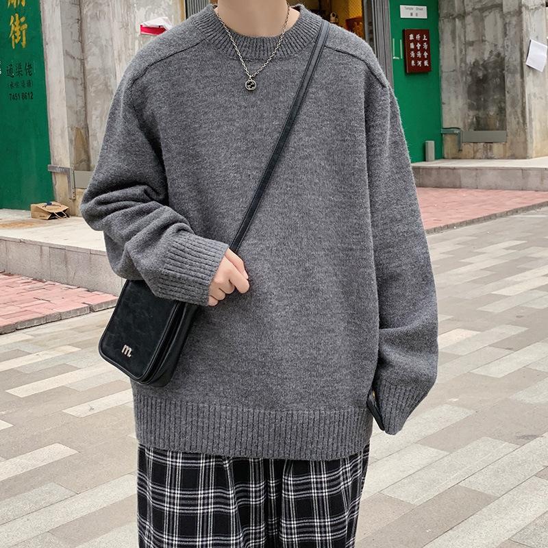 Black Winter Men's Sweater Male Knitted Plus Size Oversize Pullover Men Sweaters Solid Korean Clothes Streetwear Warm Tops 2020, Blue
Black Winter Men's Sweater Male Knitted Plus Size Oversize Pullover Men Sweaters Solid Korean Clothes Streetwear Warm Tops 2020, Blue