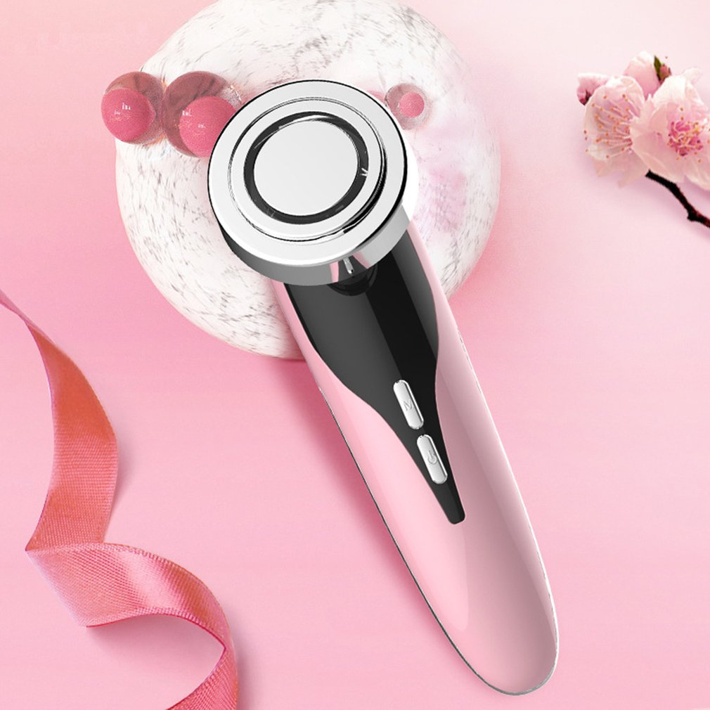 Hot Compress Introduction Device Ion Skin Rejuvenation Equipment Facial Massage Beauty Instrument Pore Cleaner