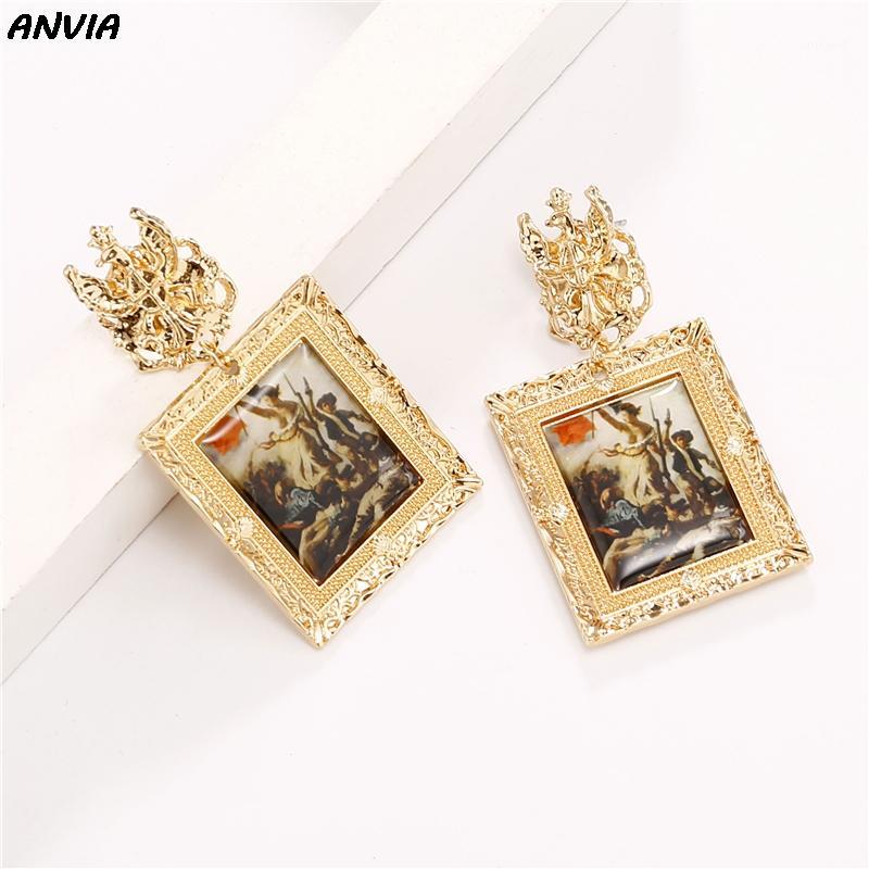 Dangle & Chandelier Miniature Art Painting Jewelry Antique Drop Earrings French Pendant Women Ethic Yellow Gold Fashion Accessories1
Dangle & Chandelier Miniature Art Painting Jewelry Antique Drop Earrings French Pendant Women Ethic Yellow Gold Fashion Accessories1