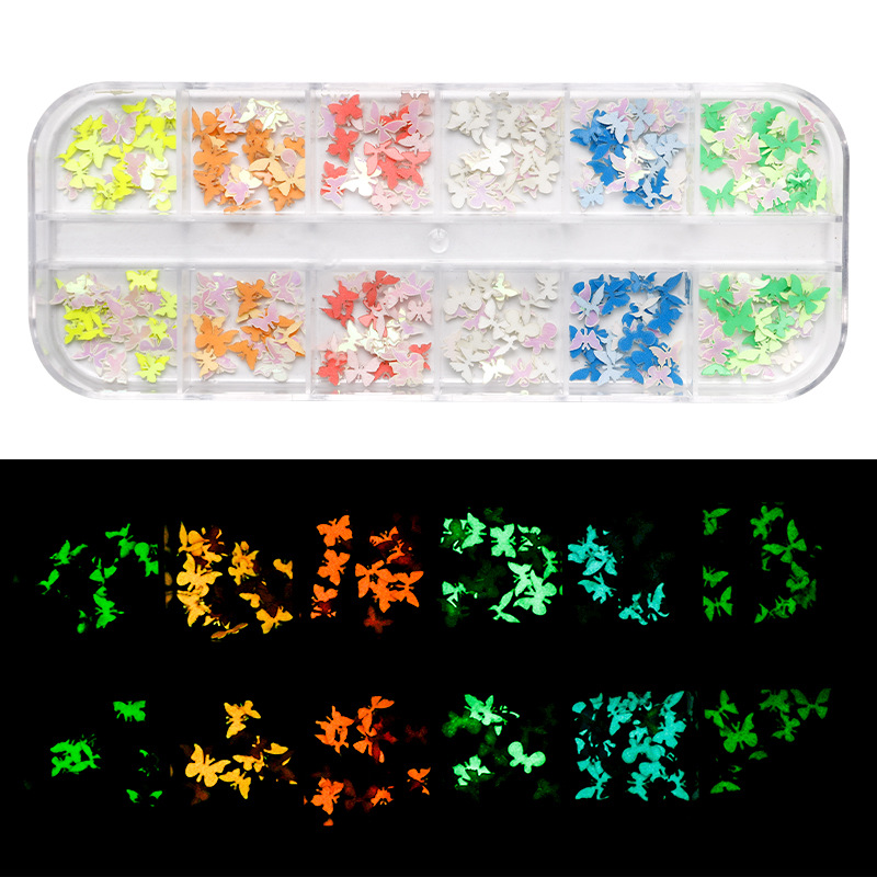 240pcs/box Luminous Butterfly Wood Pulp Chips 3D Nail Jewelry Patch DIY Style Handmade Laser Glitter Butterfly Shape Nail Sequins
240pcs/box Luminous Butterfly Wood Pulp Chips 3D Nail Jewelry Patch DIY Style Handmade Laser Glitter Butterfly Shape Nail Sequins