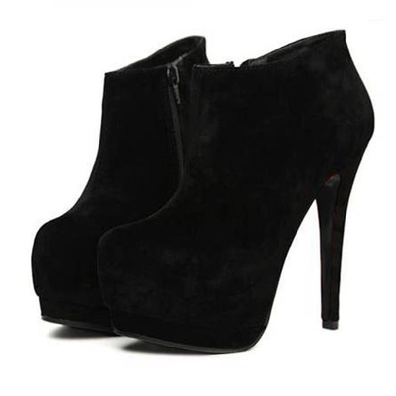 Minan Ser New Women's heels, 16cm heels and high black suede pumps are ideal for weddings and parties1
Minan Ser New Women's heels, 16cm heels and high black suede pumps are ideal for weddings and parties1
