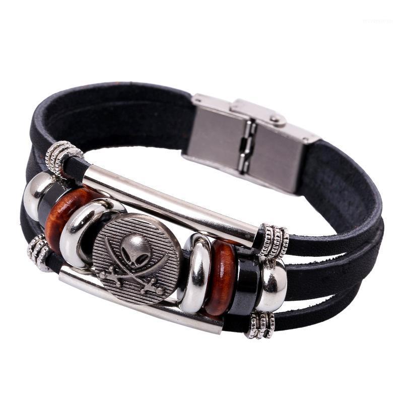 2020 Men's Women's Leather Bracelet Turkey Skull Skull Design Stainless Steel Bracelet Multilayer1
2020 Men's Women's Leather Bracelet Turkey Skull Skull Design Stainless Steel Bracelet Multilayer1