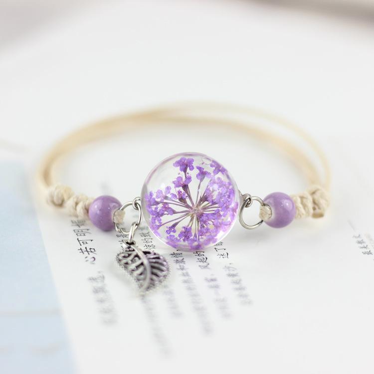 Cute Fresh Korean-Style Cream Candy Popping Crystal Bracelet