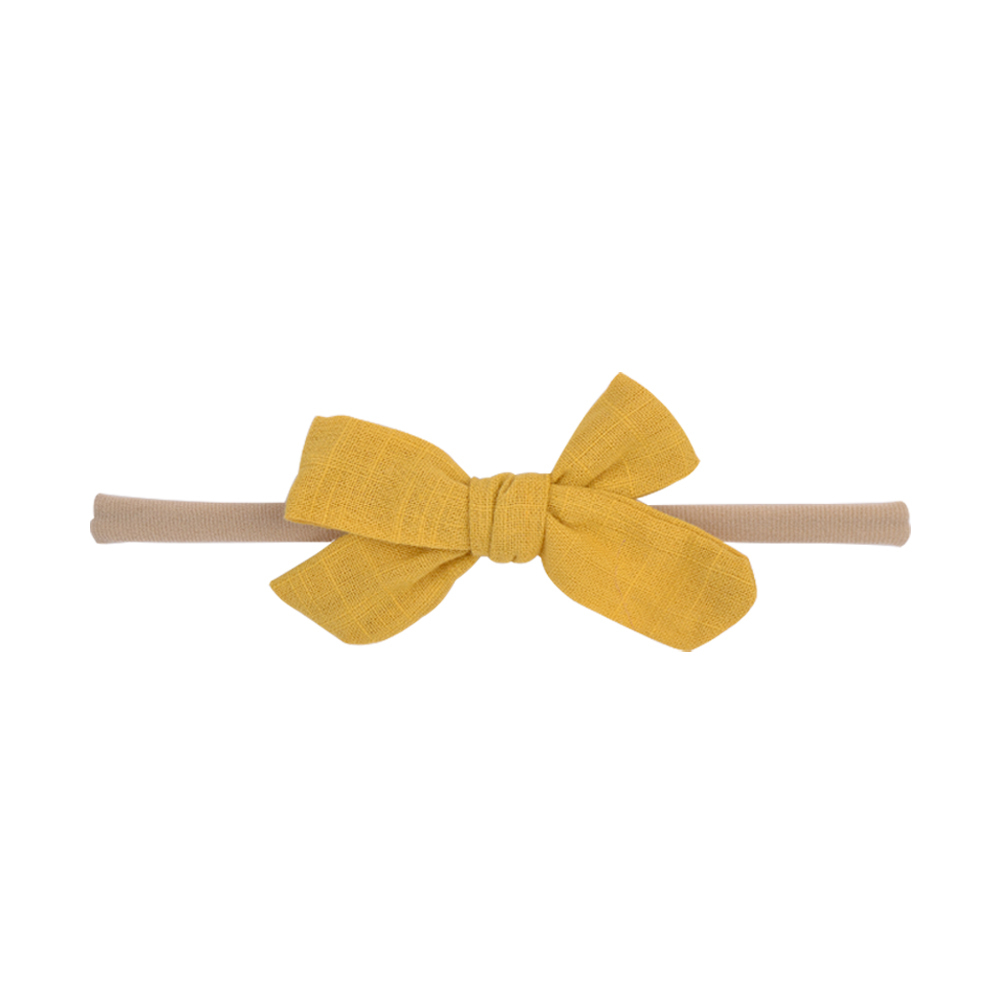 12pcs/lot Sweet Candy Colors Bow Headband Elastic Hair Band For Baby Girls Handmade Hairband Turban Headwear Hair Accessories LJ200903