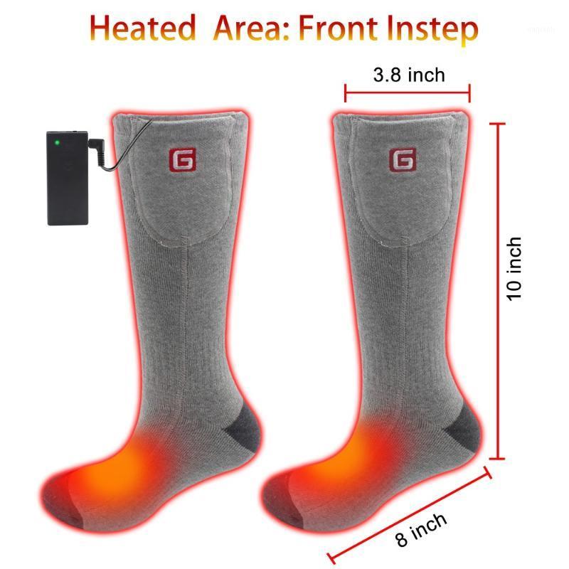 Electric Heated Socks for Chronically Cold Feet Thermal Cotton Heated Socks Sport Ski1, Grey
Electric Heated Socks for Chronically Cold Feet Thermal Cotton Heated Socks Sport Ski1, Grey