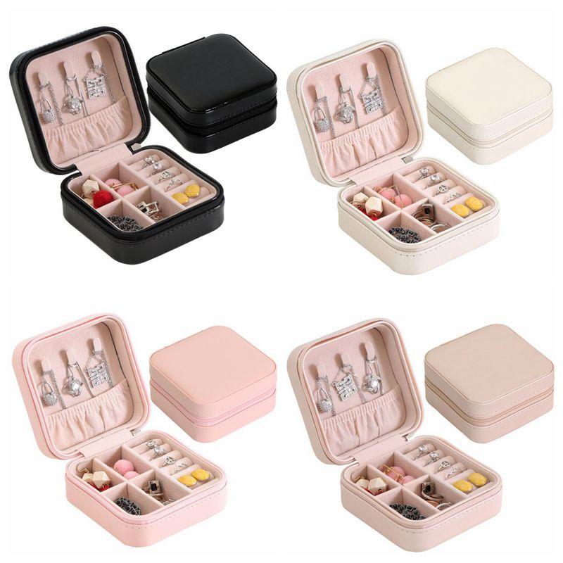 Travel Jewelry Box Organizer PU Leather Display Storage Case for Necklace Earrings Rings Jewelry Holder Gift Case Storage Boxes
Travel Jewelry Box Organizer PU Leather Display Storage Case for Necklace Earrings Rings Jewelry Holder Gift Case Storage Boxes