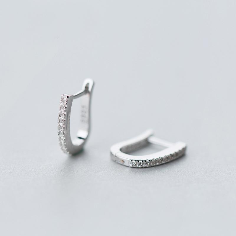 Hoop & Huggie MloveAcc 100% 925 Real Sterling Silver Geometric Earrings For Women Girl Teen Piercing Earings Jewelry
Hoop & Huggie MloveAcc 100% 925 Real Sterling Silver Geometric Earrings For Women Girl Teen Piercing Earings Jewelry