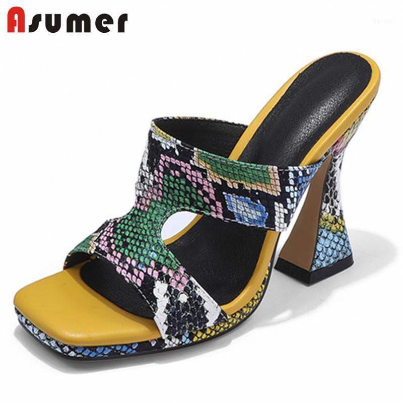 ASUMER 2020 top quality high heels sandals women party wedding shoes snake European Style summer sandals female big size 431, Black
ASUMER 2020 top quality high heels sandals women party wedding shoes snake European Style summer sandals female big size 431, Black
