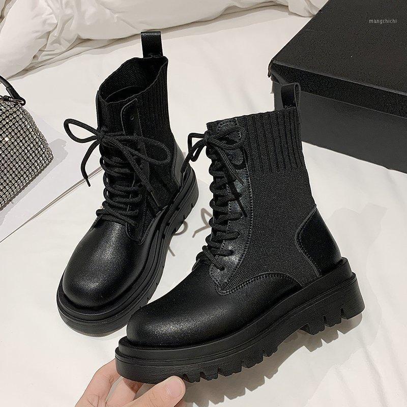 Women Combat Boots 2020 Autumn Platform Gothic Shoes Warm Short Sock Boots Women Fashion Black Stretch Cloth Ankle1
Women Combat Boots 2020 Autumn Platform Gothic Shoes Warm Short Sock Boots Women Fashion Black Stretch Cloth Ankle1