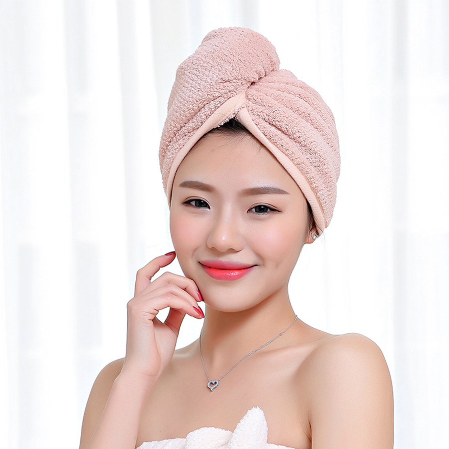 Magic Microfiber Hair Fast Drying Dryer Towel Bath Wrap Hat Quick Shower Cap Turban Towel Dry 4styles