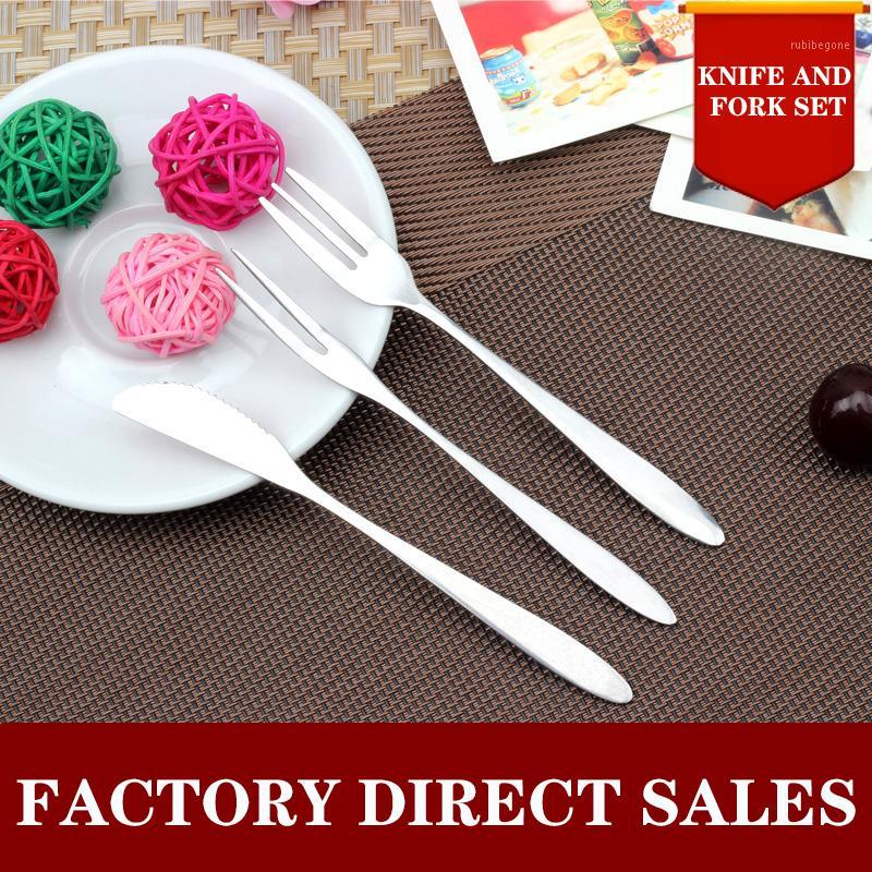 1PCS 304 stainless steel Fruit knife and fork Fruit fork checked dessert Knife and set Cutlery1
1PCS 304 stainless steel Fruit knife and fork Fruit fork checked dessert Knife and set Cutlery1
