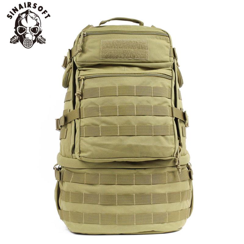 65L Large Capacity Tactical Backpack Army Molle Bag Waterproof Outdoor Assault Pack for Trekking Camping Hunting Bag, Green
65L Large Capacity Tactical Backpack Army Molle Bag Waterproof Outdoor Assault Pack for Trekking Camping Hunting Bag, Green