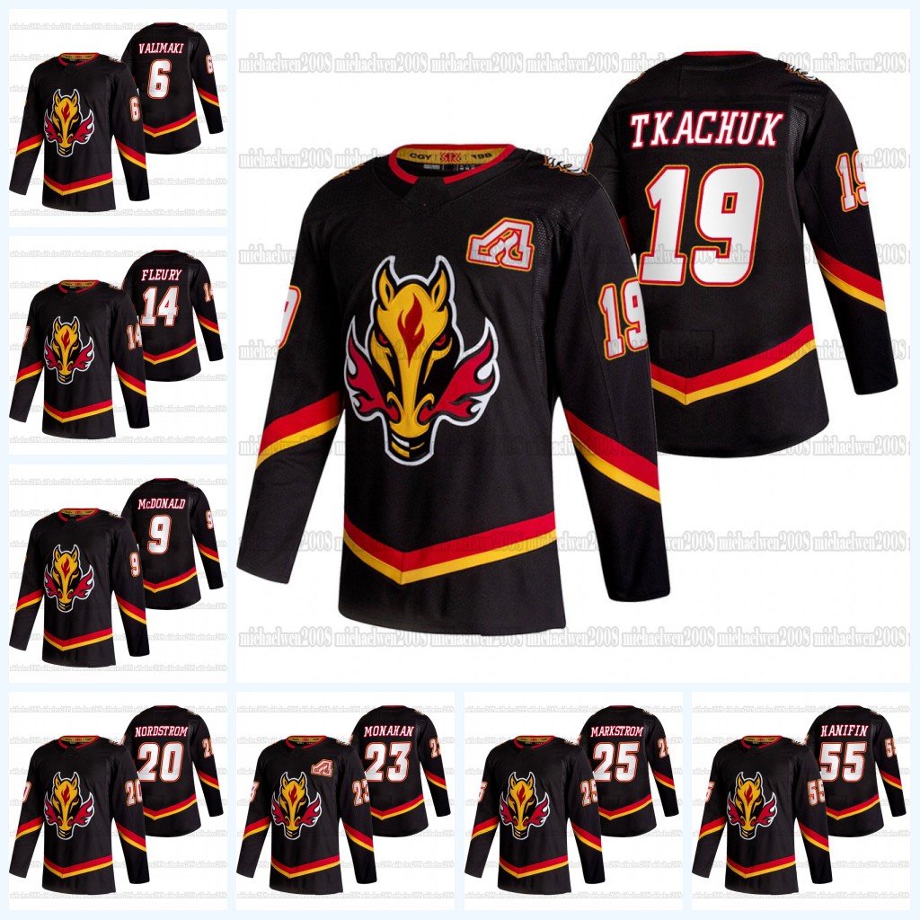 Calgary Flames 2021 Reverse Retro Matthew Tkachuk Milan Lucic Mark Giordano Lanny McDonald Elias Lindholm Jarome Iginla David Rittich jersey, Black;red
Calgary Flames 2021 Reverse Retro Matthew Tkachuk Milan Lucic Mark Giordano Lanny McDonald Elias Lindholm Jarome Iginla David Rittich jersey, Black;red