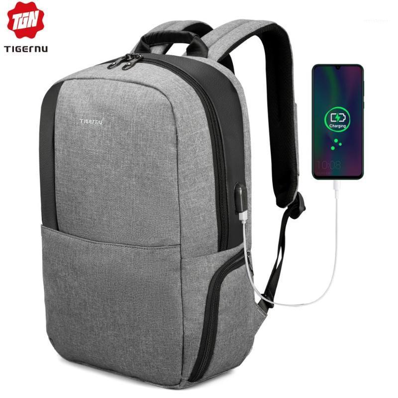 Tigernu Brand Men Anti Theft 15.6" USB Laptop Backpack Women Fashion Backpacks Mochila Male Business Bag School Bag For Teens1, Grey
Tigernu Brand Men Anti Theft 15.6" USB Laptop Backpack Women Fashion Backpacks Mochila Male Business Bag School Bag For Teens1, Grey